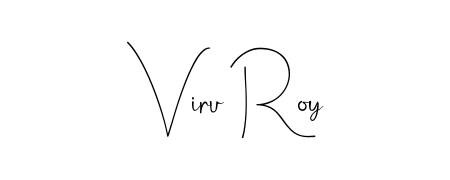 Master the art of signing with Viru Roy written in fluent Andilay-7BmLP script. A great template to practice and refine your handwriting. Viru Roy signature style 4 images and pictures png