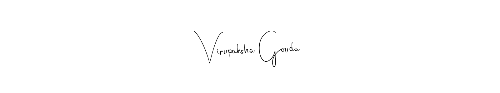 Also we have Virupaksha Gouda name is the best signature style. Create professional handwritten signature collection using Andilay-7BmLP autograph style. Virupaksha Gouda signature style 4 images and pictures png