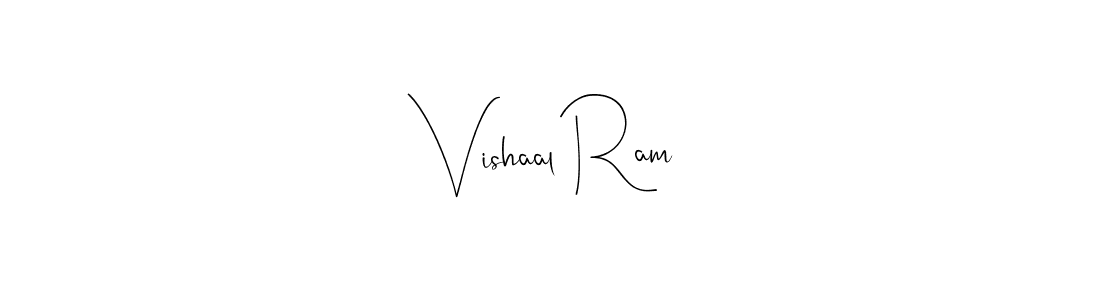 You can use this online signature creator to create a handwritten signature for the name Vishaal Ram. This is the best online autograph maker. Vishaal Ram signature style 4 images and pictures png