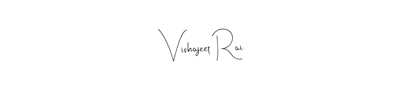 This is the best signature style for the Vishajeet Rai name. Also you like these signature font (Andilay-7BmLP). Mix name signature. Vishajeet Rai signature style 4 images and pictures png