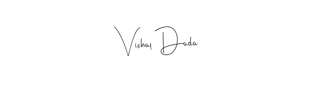 How to Draw Vishal Dada signature style? Andilay-7BmLP is a latest design signature styles for name Vishal Dada. Vishal Dada signature style 4 images and pictures png