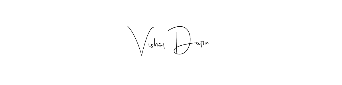 Check out images of Autograph of Vishal Datir name. Actor Vishal Datir Signature Style. Andilay-7BmLP is a professional sign style online. Vishal Datir signature style 4 images and pictures png