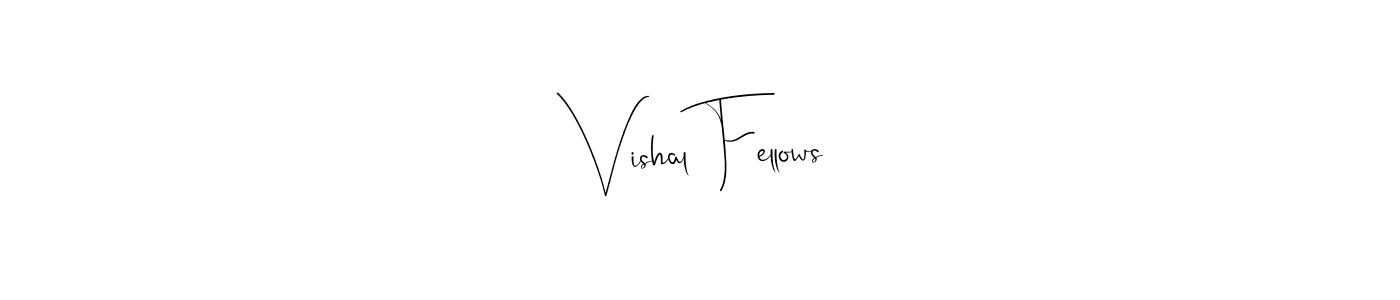 The best way (Andilay-7BmLP) to make a short signature is to pick only two or three words in your name. The name Vishal Fellows include a total of six letters. For converting this name. Vishal Fellows signature style 4 images and pictures png