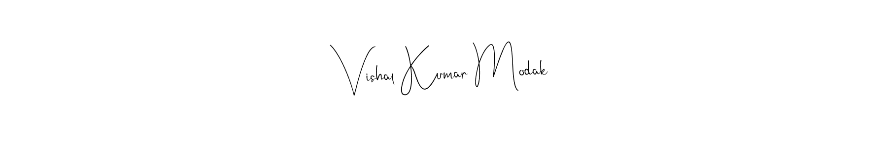 Best and Professional Signature Style for Vishal Kumar Modak. Andilay-7BmLP Best Signature Style Collection. Vishal Kumar Modak signature style 4 images and pictures png