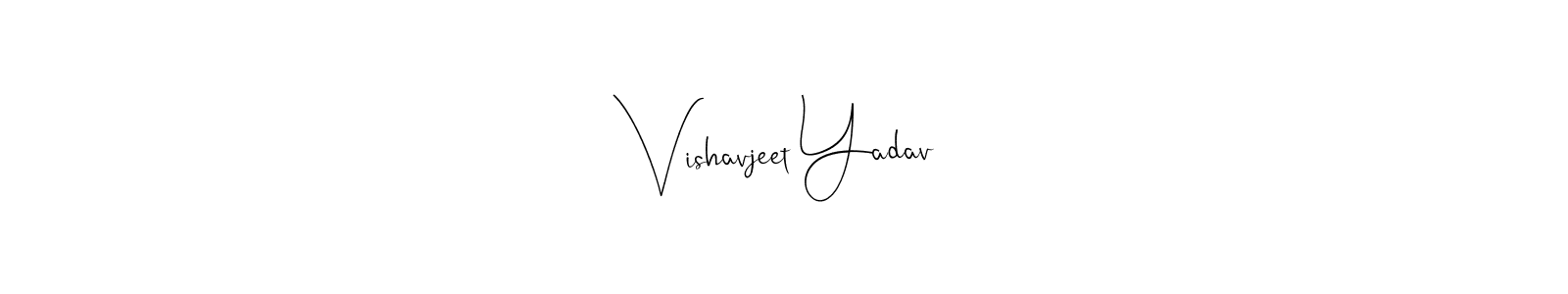 Check out images of Autograph of Vishavjeet Yadav name. Actor Vishavjeet Yadav Signature Style. Andilay-7BmLP is a professional sign style online. Vishavjeet Yadav signature style 4 images and pictures png