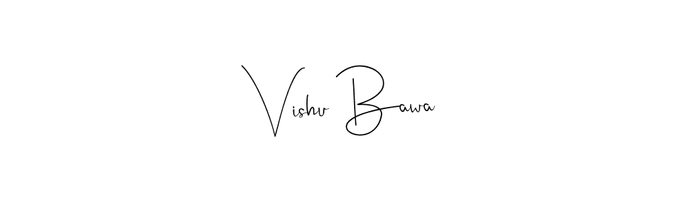 Once you've used our free online signature maker to create your best signature Andilay-7BmLP style, it's time to enjoy all of the benefits that Vishu Bawa name signing documents. Vishu Bawa signature style 4 images and pictures png