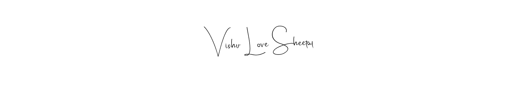 You can use this online signature creator to create a handwritten signature for the name Vishu Love Sheetal. This is the best online autograph maker. Vishu Love Sheetal signature style 4 images and pictures png