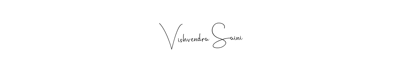 It looks lik you need a new signature style for name Vishvendra Saini. Design unique handwritten (Andilay-7BmLP) signature with our free signature maker in just a few clicks. Vishvendra Saini signature style 4 images and pictures png