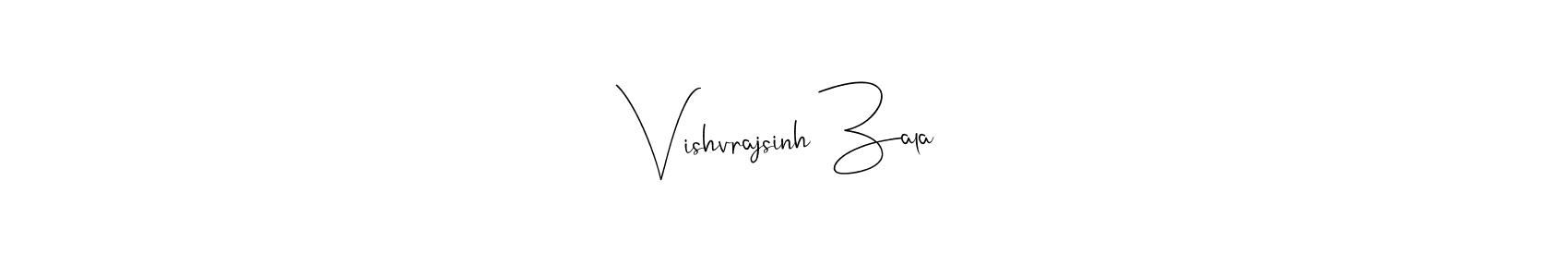 Once you've used our free online signature maker to create your best signature Andilay-7BmLP style, it's time to enjoy all of the benefits that Vishvrajsinh Zala name signing documents. Vishvrajsinh Zala signature style 4 images and pictures png