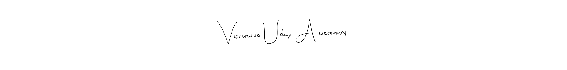 Once you've used our free online signature maker to create your best signature Andilay-7BmLP style, it's time to enjoy all of the benefits that Vishwadip Uday Awasarmal name signing documents. Vishwadip Uday Awasarmal signature style 4 images and pictures png