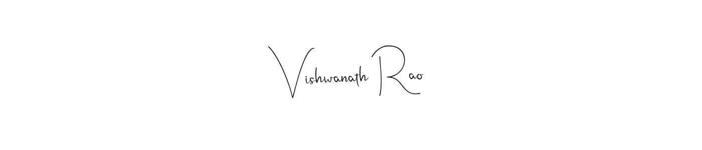 It looks lik you need a new signature style for name Vishwanath Rao. Design unique handwritten (Andilay-7BmLP) signature with our free signature maker in just a few clicks. Vishwanath Rao signature style 4 images and pictures png