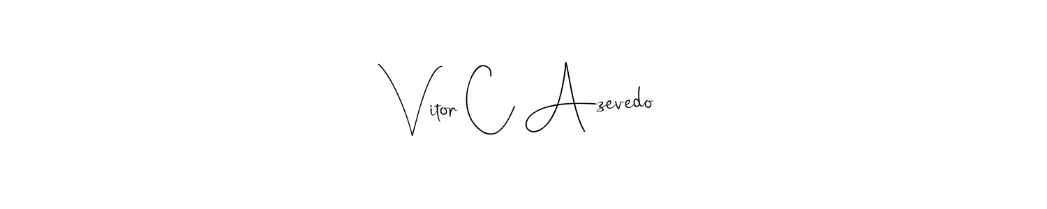 Check out images of Autograph of Vitor C Azevedo name. Actor Vitor C Azevedo Signature Style. Andilay-7BmLP is a professional sign style online. Vitor C Azevedo signature style 4 images and pictures png