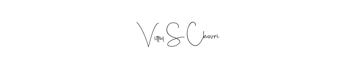 You can use this online signature creator to create a handwritten signature for the name Vittal S Chouri. This is the best online autograph maker. Vittal S Chouri signature style 4 images and pictures png