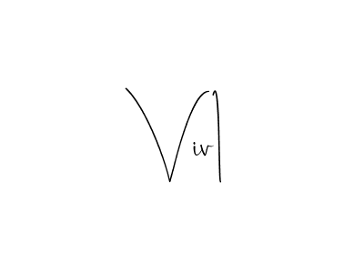 Use a signature maker to create a handwritten signature online. With this signature software, you can design (Andilay-7BmLP) your own signature for name Viv1. Viv1 signature style 4 images and pictures png