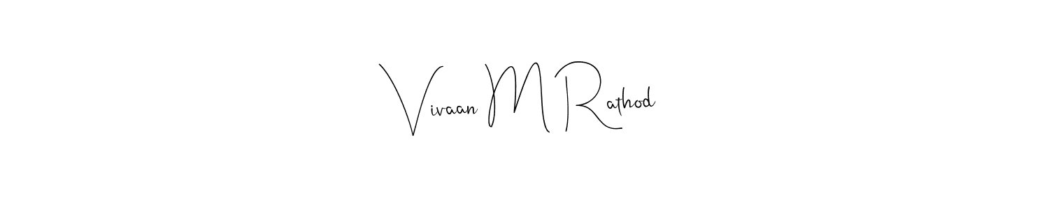 See photos of Vivaan M Rathod official signature by Spectra . Check more albums & portfolios. Read reviews & check more about Andilay-7BmLP font. Vivaan M Rathod signature style 4 images and pictures png