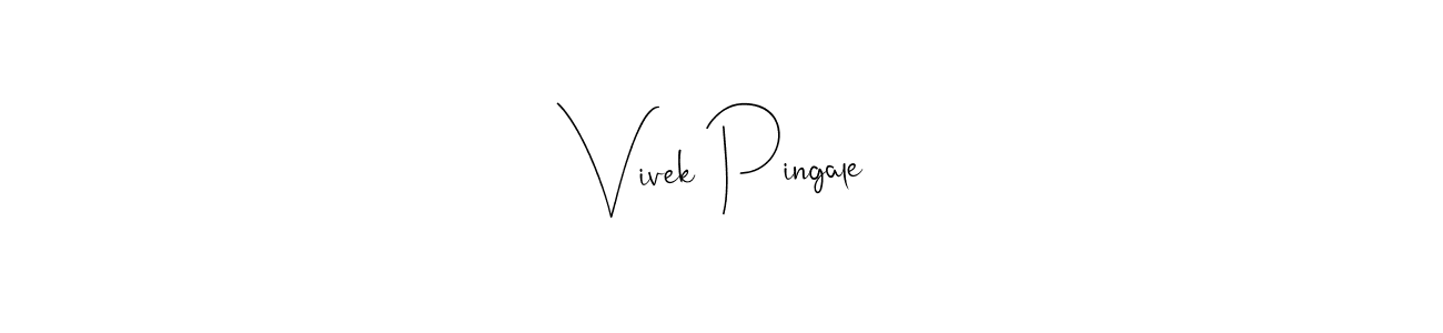 You can use this online signature creator to create a handwritten signature for the name Vivek Pingale. This is the best online autograph maker. Vivek Pingale signature style 4 images and pictures png