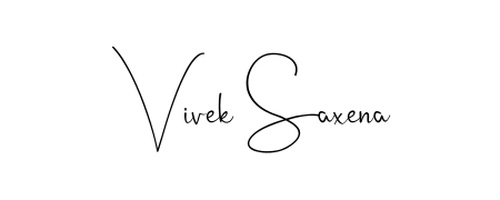 Vivek Saxena stylish signature style. Best Handwritten Sign (Andilay-7BmLP) for my name. Handwritten Signature Collection Ideas for my name Vivek Saxena. Vivek Saxena signature style 4 images and pictures png