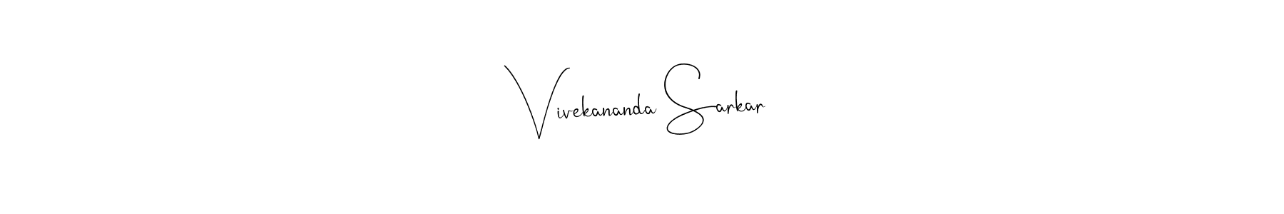 Vivekananda Sarkar stylish signature style. Best Handwritten Sign (Andilay-7BmLP) for my name. Handwritten Signature Collection Ideas for my name Vivekananda Sarkar. Vivekananda Sarkar signature style 4 images and pictures png