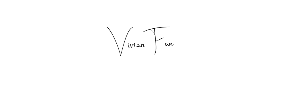 This is the best signature style for the Vivian Fan name. Also you like these signature font (Andilay-7BmLP). Mix name signature. Vivian Fan signature style 4 images and pictures png