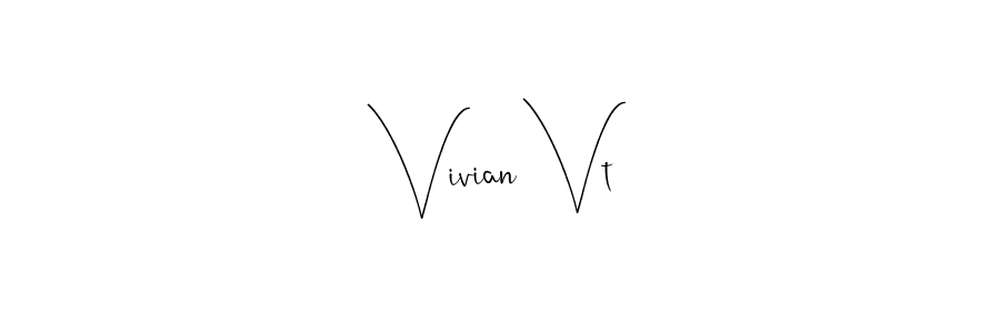 Best and Professional Signature Style for Vivian Vt. Andilay-7BmLP Best Signature Style Collection. Vivian Vt signature style 4 images and pictures png