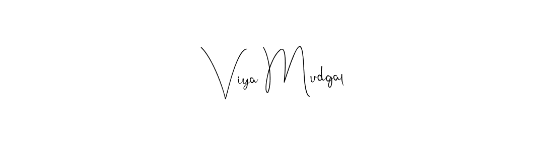 Once you've used our free online signature maker to create your best signature Andilay-7BmLP style, it's time to enjoy all of the benefits that Viya Mudgal name signing documents. Viya Mudgal signature style 4 images and pictures png