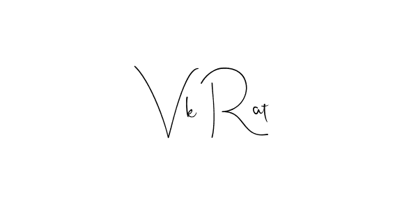 Also You can easily find your signature by using the search form. We will create Vk Rat name handwritten signature images for you free of cost using Andilay-7BmLP sign style. Vk Rat signature style 4 images and pictures png