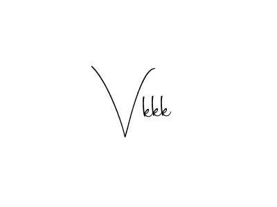 How to make Vkkk name signature. Use Andilay-7BmLP style for creating short signs online. This is the latest handwritten sign. Vkkk signature style 4 images and pictures png