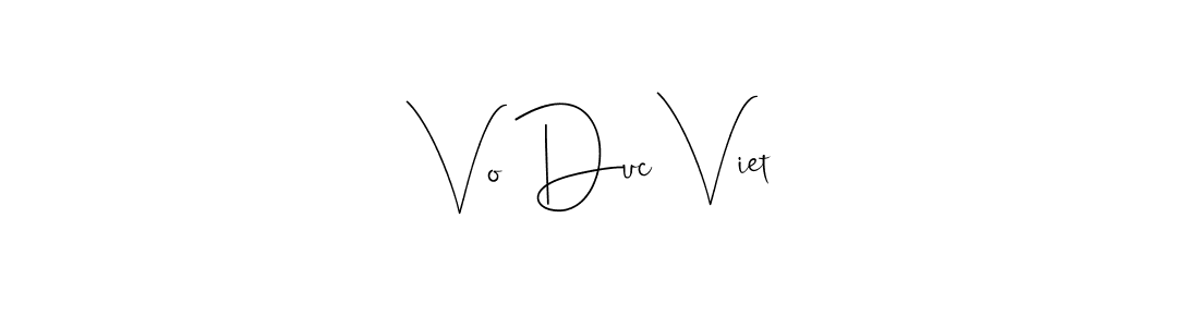 Similarly Andilay-7BmLP is the best handwritten signature design. Signature creator online .You can use it as an online autograph creator for name Vo Duc Viet. Vo Duc Viet signature style 4 images and pictures png