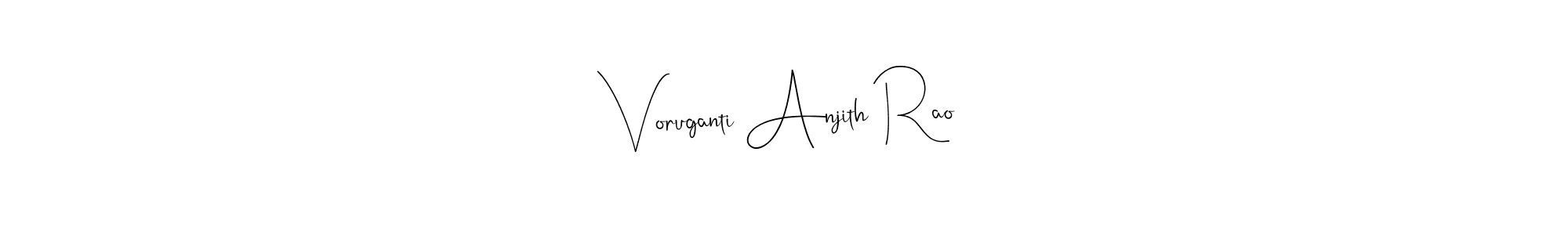 Once you've used our free online signature maker to create your best signature Andilay-7BmLP style, it's time to enjoy all of the benefits that Voruganti Anjith Rao name signing documents. Voruganti Anjith Rao signature style 4 images and pictures png