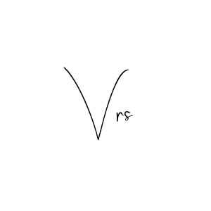 Use a signature maker to create a handwritten signature online. With this signature software, you can design (Andilay-7BmLP) your own signature for name Vrs. Vrs signature style 4 images and pictures png