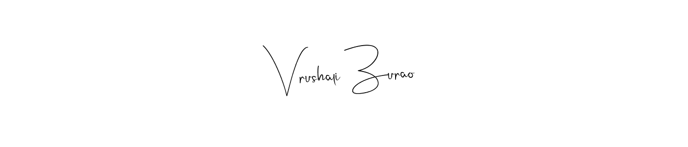 Here are the top 10 professional signature styles for the name Vrushali Zurao. These are the best autograph styles you can use for your name. Vrushali Zurao signature style 4 images and pictures png
