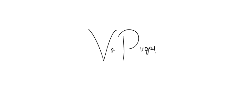 You should practise on your own different ways (Andilay-7BmLP) to write your name (Vs Pugal) in signature. don't let someone else do it for you. Vs Pugal signature style 4 images and pictures png