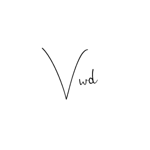 How to Draw Vwd signature style? Andilay-7BmLP is a latest design signature styles for name Vwd. Vwd signature style 4 images and pictures png