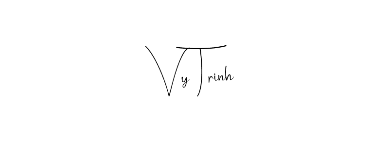 Make a beautiful signature design for name Vy Trinh. Use this online signature maker to create a handwritten signature for free. Vy Trinh signature style 4 images and pictures png