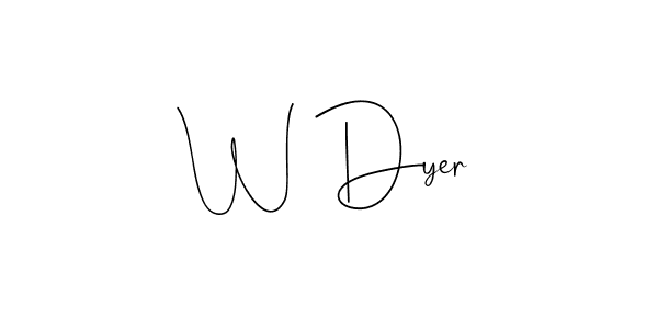 Once you've used our free online signature maker to create your best signature Andilay-7BmLP style, it's time to enjoy all of the benefits that W Dyer name signing documents. W Dyer signature style 4 images and pictures png