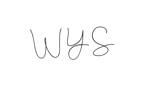 Make a short W Y S signature style. Manage your documents anywhere anytime using Andilay-7BmLP. Create and add eSignatures, submit forms, share and send files easily. W Y S signature style 4 images and pictures png