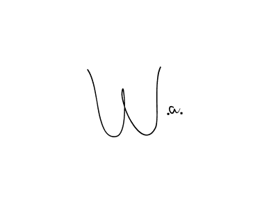 Similarly Andilay-7BmLP is the best handwritten signature design. Signature creator online .You can use it as an online autograph creator for name W.a.. W.a. signature style 4 images and pictures png