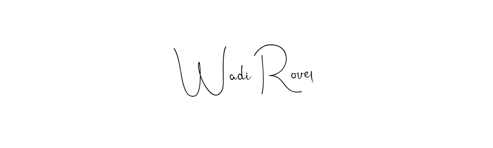 This is the best signature style for the Wadi Rouel name. Also you like these signature font (Andilay-7BmLP). Mix name signature. Wadi Rouel signature style 4 images and pictures png