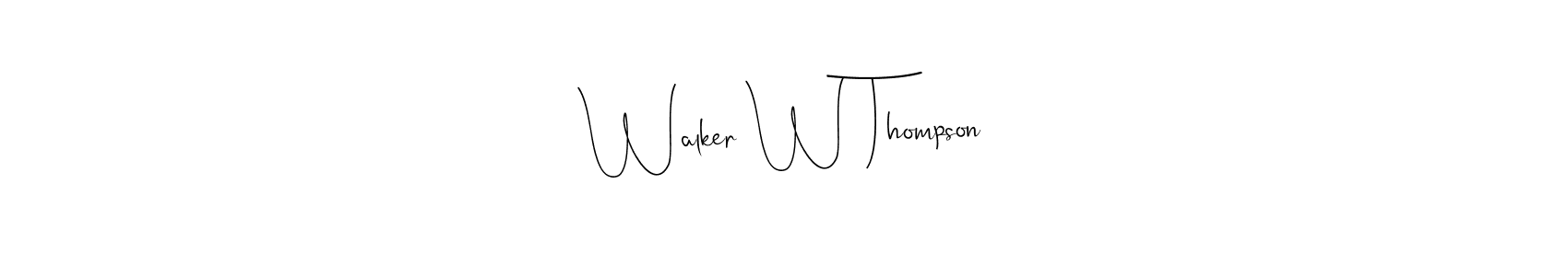 Similarly Andilay-7BmLP is the best handwritten signature design. Signature creator online .You can use it as an online autograph creator for name Walker W Thompson. Walker W Thompson signature style 4 images and pictures png