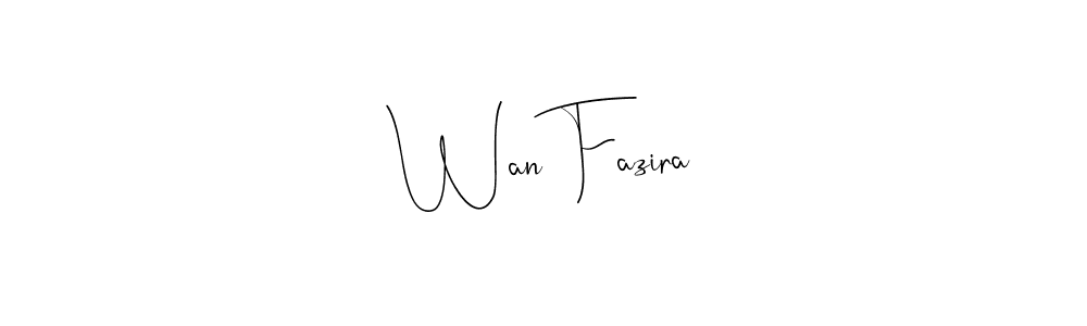 Best and Professional Signature Style for Wan Fazira. Andilay-7BmLP Best Signature Style Collection. Wan Fazira signature style 4 images and pictures png