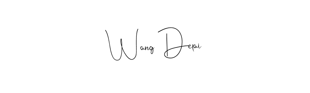 Here are the top 10 professional signature styles for the name Wang Delai. These are the best autograph styles you can use for your name. Wang Delai signature style 4 images and pictures png