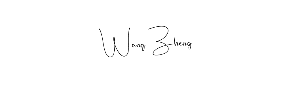 if you are searching for the best signature style for your name Wang Zheng. so please give up your signature search. here we have designed multiple signature styles  using Andilay-7BmLP. Wang Zheng signature style 4 images and pictures png
