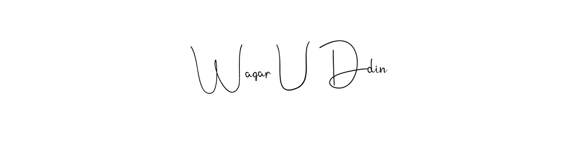 It looks lik you need a new signature style for name Waqar U Ddin. Design unique handwritten (Andilay-7BmLP) signature with our free signature maker in just a few clicks. Waqar U Ddin signature style 4 images and pictures png