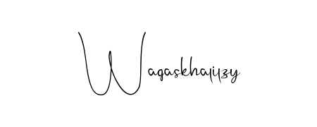 Use a signature maker to create a handwritten signature online. With this signature software, you can design (Andilay-7BmLP) your own signature for name Waqaskhalilzy. Waqaskhalilzy signature style 4 images and pictures png