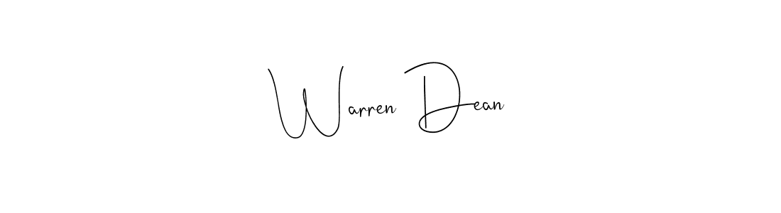 See photos of Warren Dean official signature by Spectra . Check more albums & portfolios. Read reviews & check more about Andilay-7BmLP font. Warren Dean signature style 4 images and pictures png