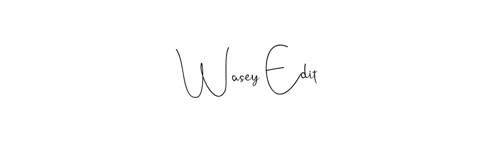 Best and Professional Signature Style for Wasey Edit. Andilay-7BmLP Best Signature Style Collection. Wasey Edit signature style 4 images and pictures png