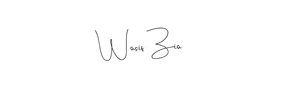 Make a beautiful signature design for name Wasif Zia. Use this online signature maker to create a handwritten signature for free. Wasif Zia signature style 4 images and pictures png