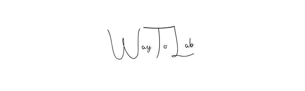 Here are the top 10 professional signature styles for the name Way To Lab. These are the best autograph styles you can use for your name. Way To Lab signature style 4 images and pictures png