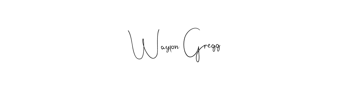This is the best signature style for the Waylon Gregg name. Also you like these signature font (Andilay-7BmLP). Mix name signature. Waylon Gregg signature style 4 images and pictures png