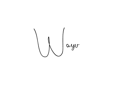 How to Draw Wayu signature style? Andilay-7BmLP is a latest design signature styles for name Wayu. Wayu signature style 4 images and pictures png